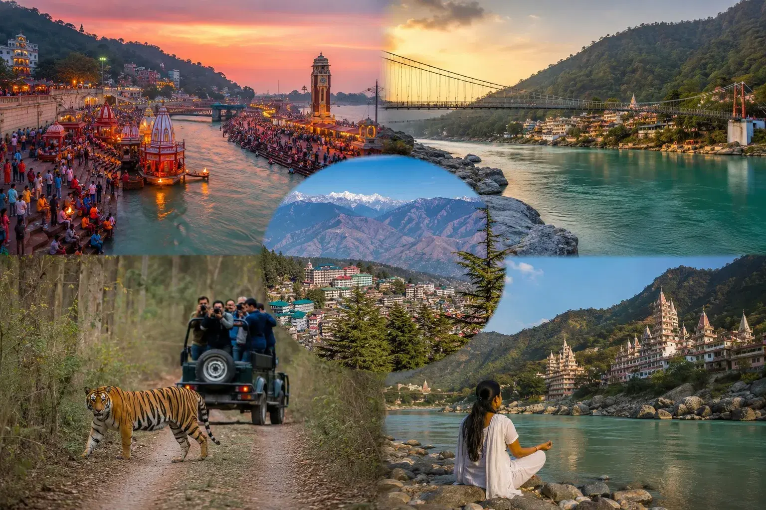 Haridwar Rishikesh Mussoorie Corbett Explorer
