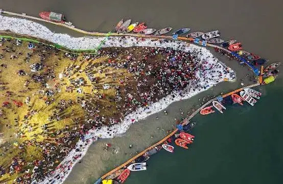 Holy Dip in Sangam