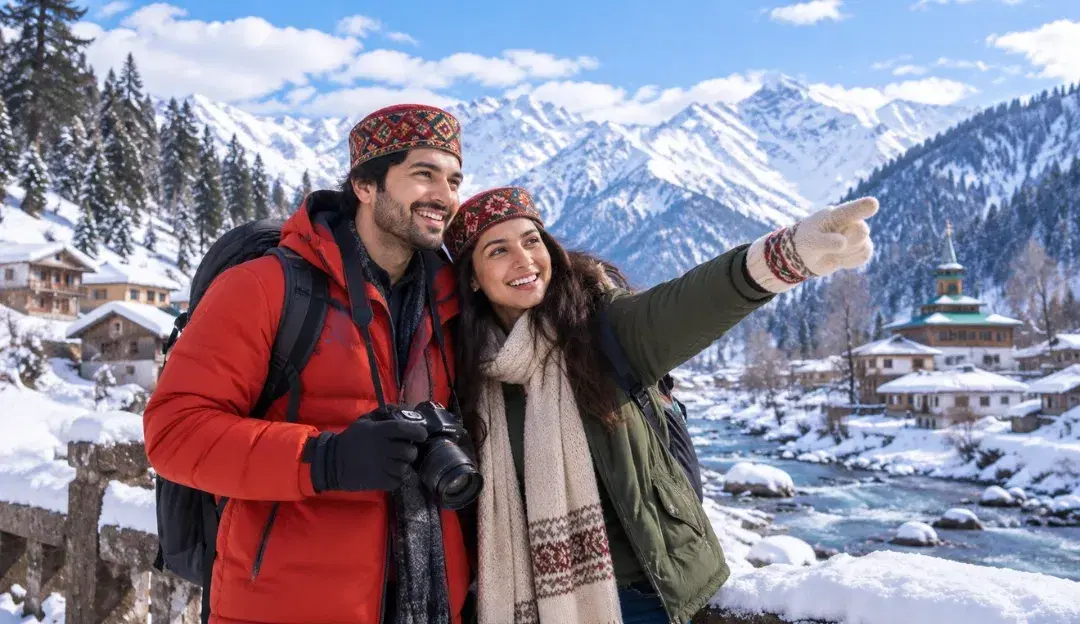 “Manali Honeymoon Volvo Package Romance. Comfort. Memories.”