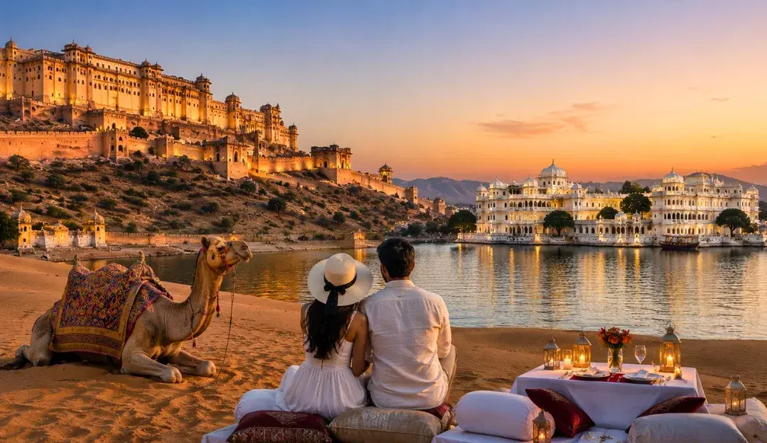 Deluxe -Royal Desert & Lake Honeymoon