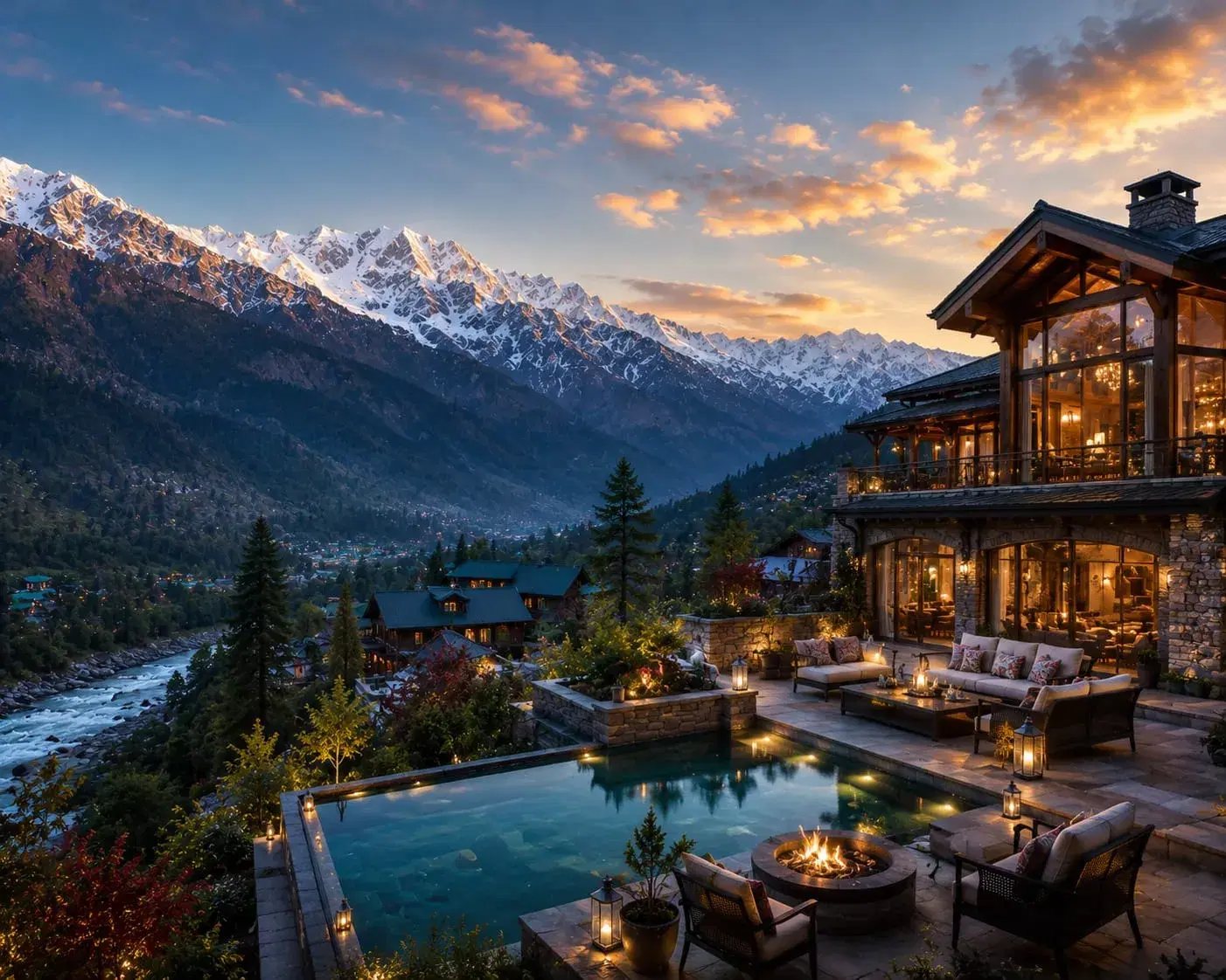 Luxury in the Lap of Himalayas