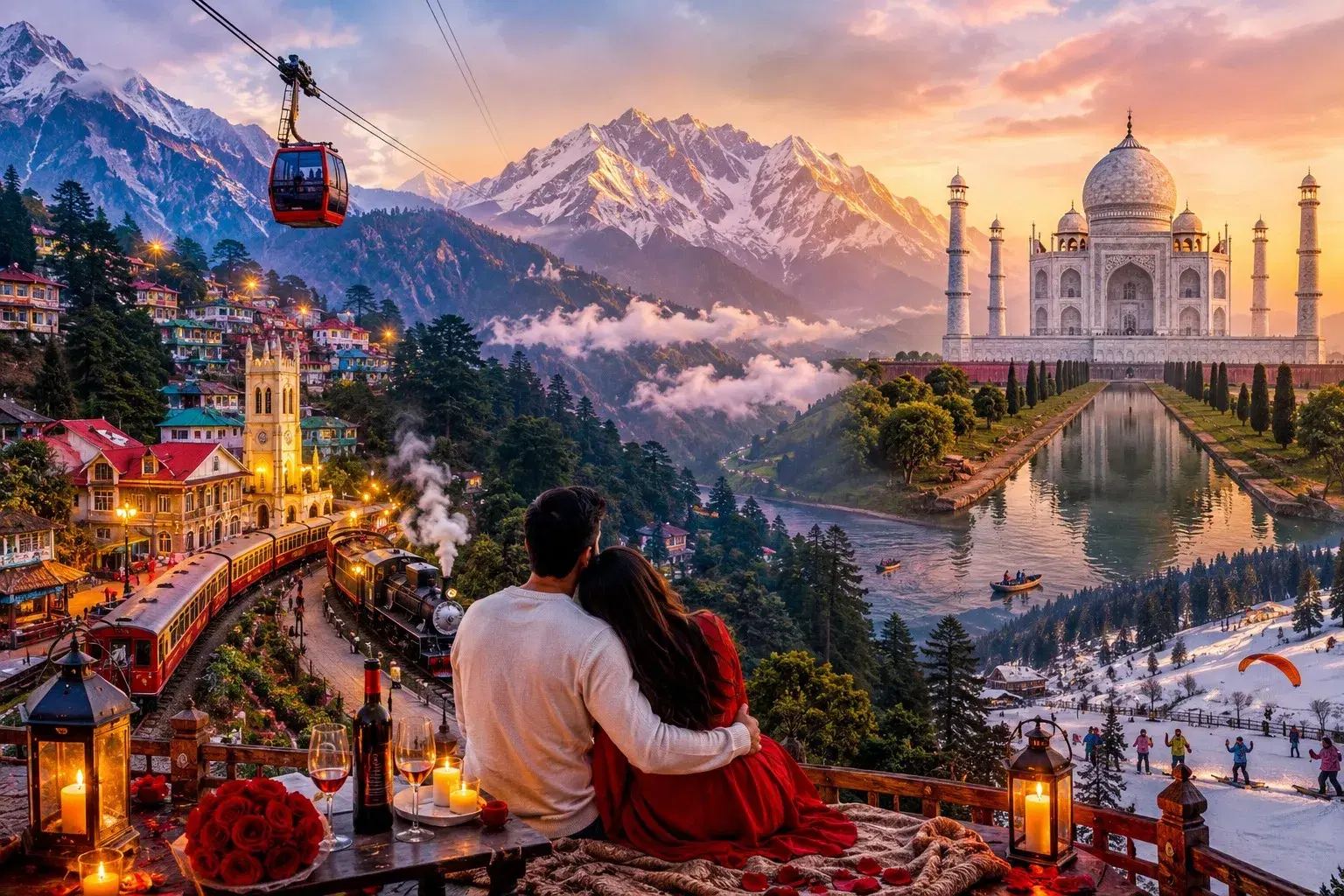 Discover the Best Shimla Manali Agra Tour Package