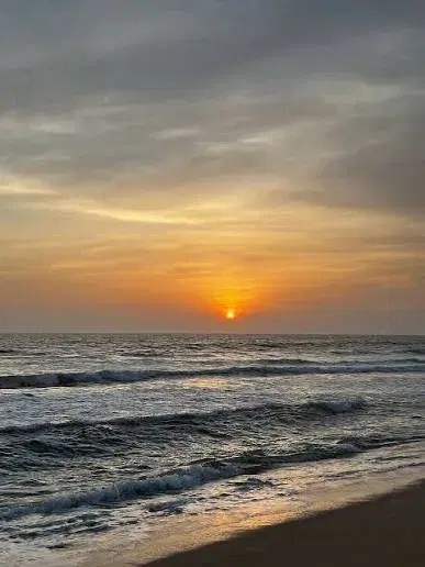 Sunset at Varkala Beach