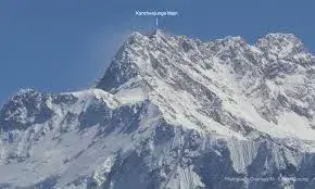 Mt kanchenjunga peak